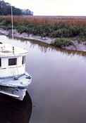 Boat in Tidal Creek