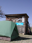 Camping at Chinati Hot Springs