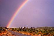 Rainbow Over Alaska Highway