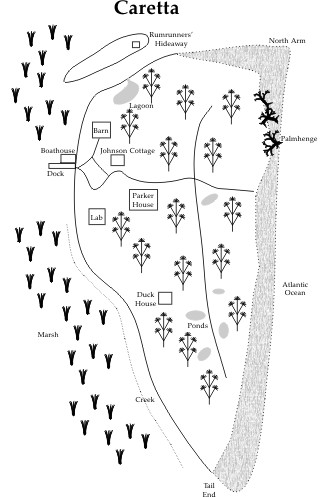 Map of Caretta