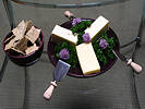 trio of cheeses