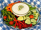 Crudites with Dip