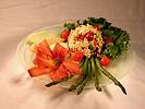 Curried Chicken Salad with Red Grapes and Toasted Walnuts