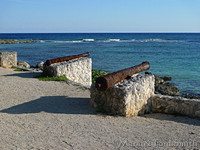 Cannons on Akamul Bay