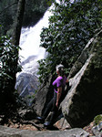 Mara at Rainbow Falls